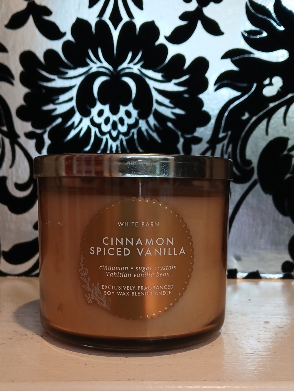 Cinnamon Spiced Vanilla 3 Wick Soy Candle